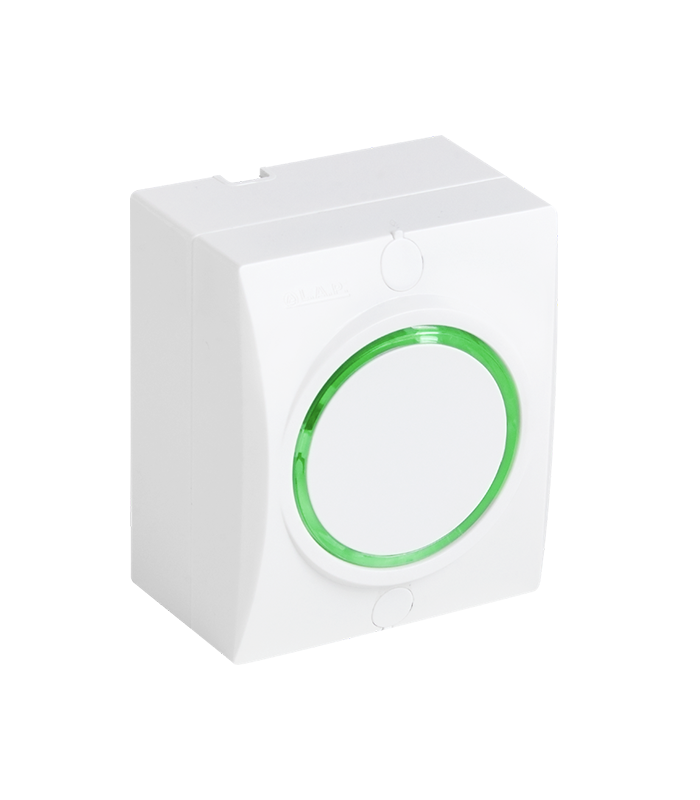 Poussoir Rond Lumineux Apparent Optimo LAP