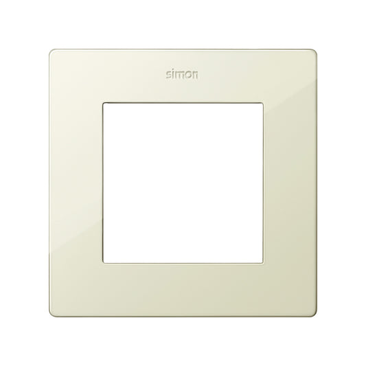Cadre Simple 1 élément Simon S24 Ivoire