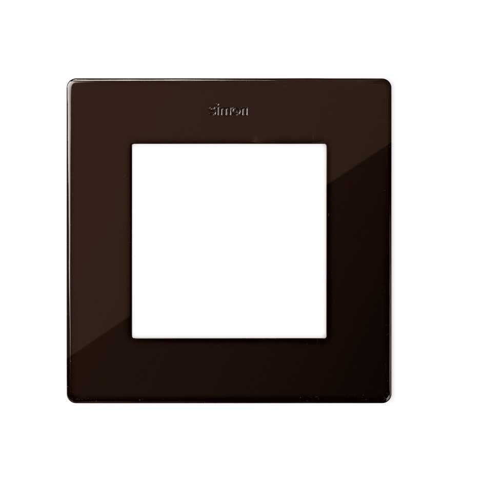 Cadre Simple 1 élément Simon S24 Chocolat