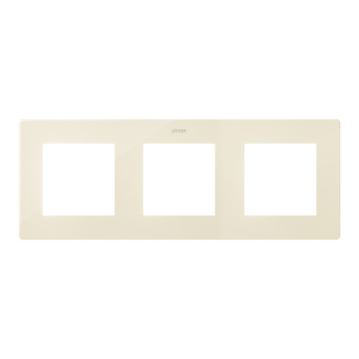 Cadre Triple 3 éléments Simon S24 Ivoire
