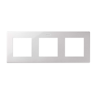 Cadre Triple 3 éléments Simon S24 Aluminium