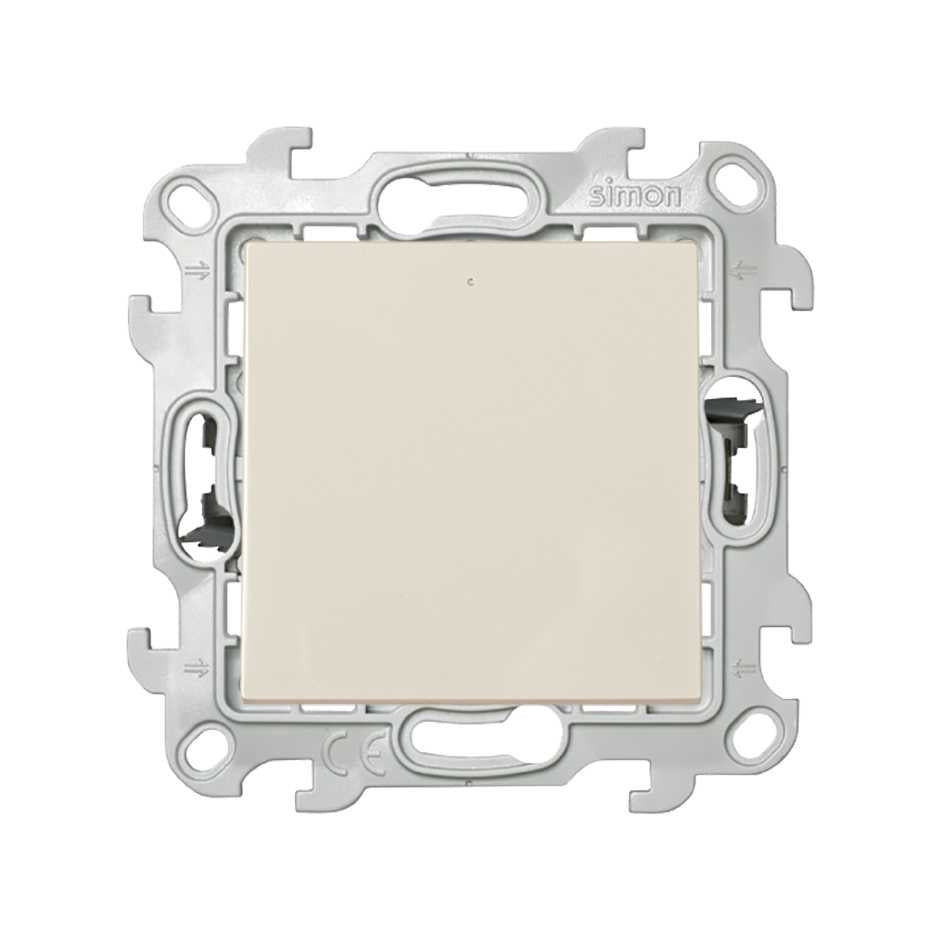 Poussoir à Bascules Lumineux Simon S24 Ivoire