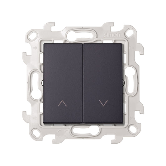 Poussoir Inverseur Volets Roulants Simon S24 Graphite