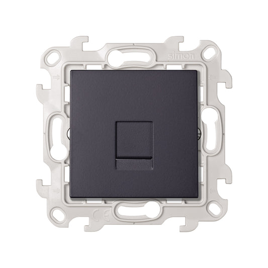 Prise Téléphonique RJ11 Simon S24 Graphite