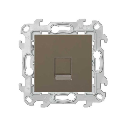 Prise Téléphonique RJ11 Simon S24 Taupe