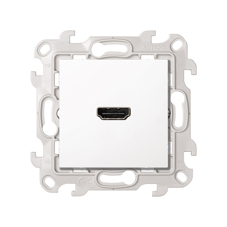 Connecteur HDMI 1.4 Simon S24 Blanc