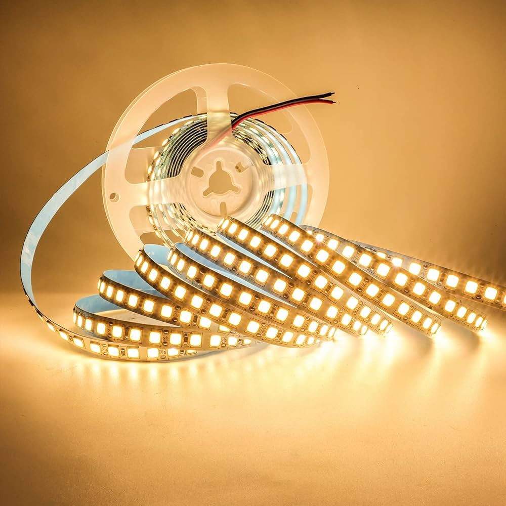 Ruban LED ETANCHE IP65 12V DC Lumière du Jour 4000K 5 Mètres - 60W