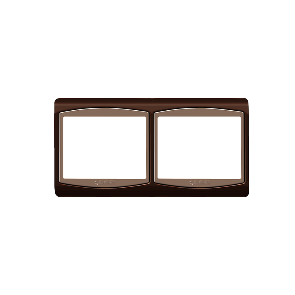 Cadre Horizentale Quadruple 2 éléments LAP Galaxy Marron