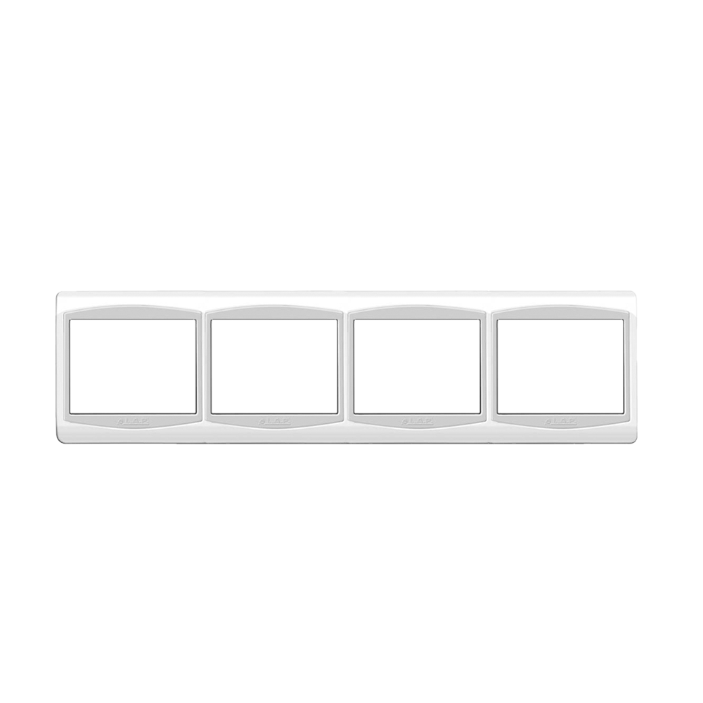 Cadre Horizontale Quadruple 4 éléments LAP Galaxy Blanc