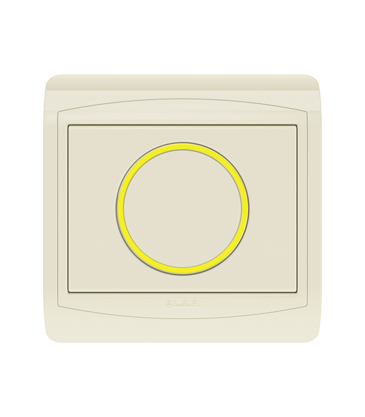 Poussoir Rond Lumineux LAP Galaxy Marfil