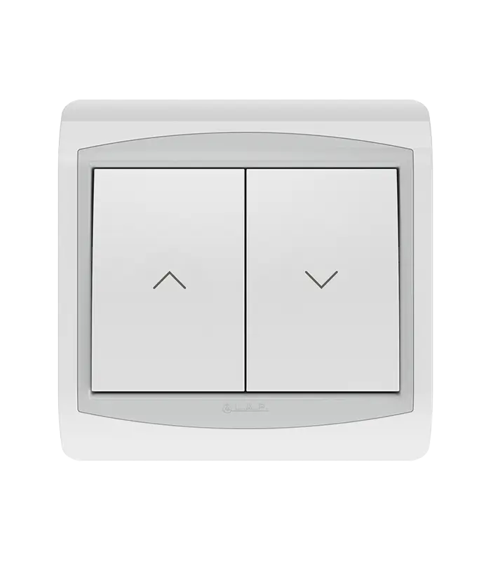 Poussoir Inverseur Rideaux LAP Galaxy Blanc