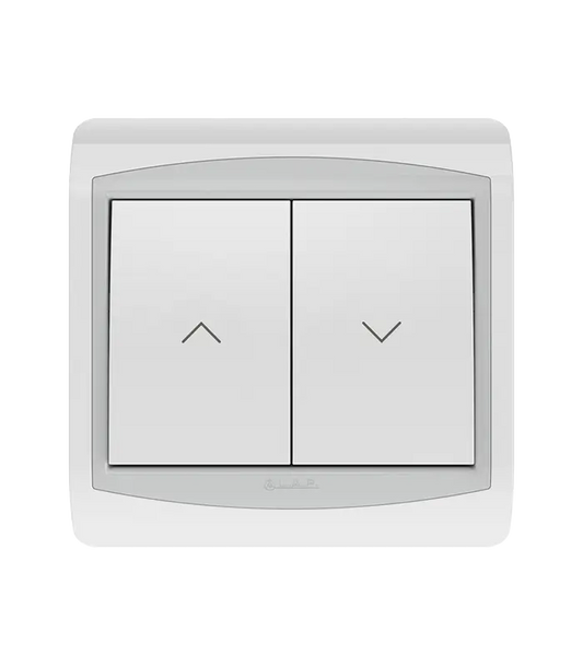 Poussoir Inverseur Rideaux LAP Galaxy Blanc