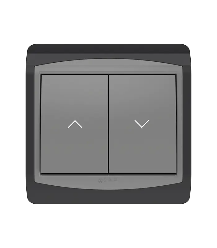 Poussoir Inverseur Rideaux LAP Galaxy  Gris