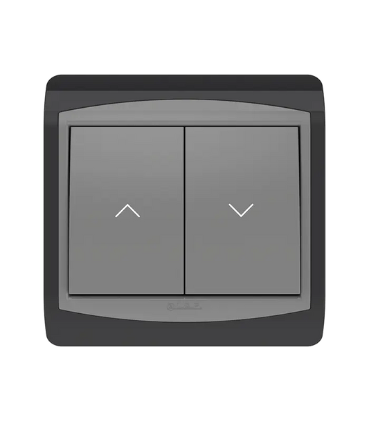 Poussoir Inverseur Rideaux LAP Galaxy  Gris