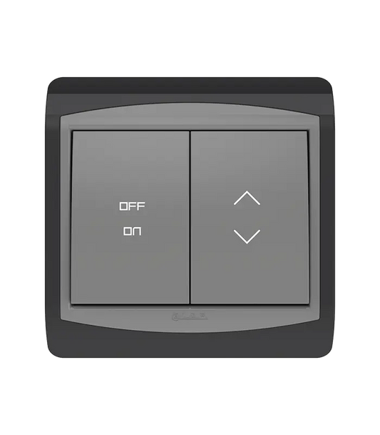 Interrupteur Inverseur ON / OFF LAP Galaxy Gris
