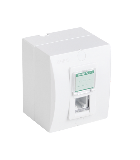 Prise RJ12 CAT3 Apparent Optimo LAP