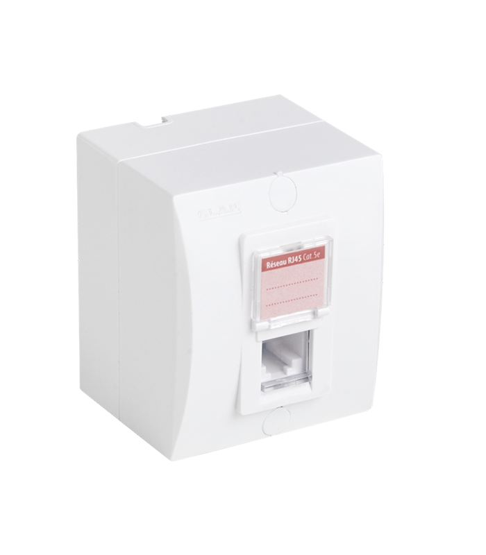 Prise RJ45 CAT5 Apparent Optimo LAP