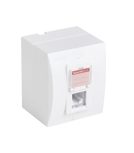 Prise RJ45 CAT5 Apparent Optimo LAP