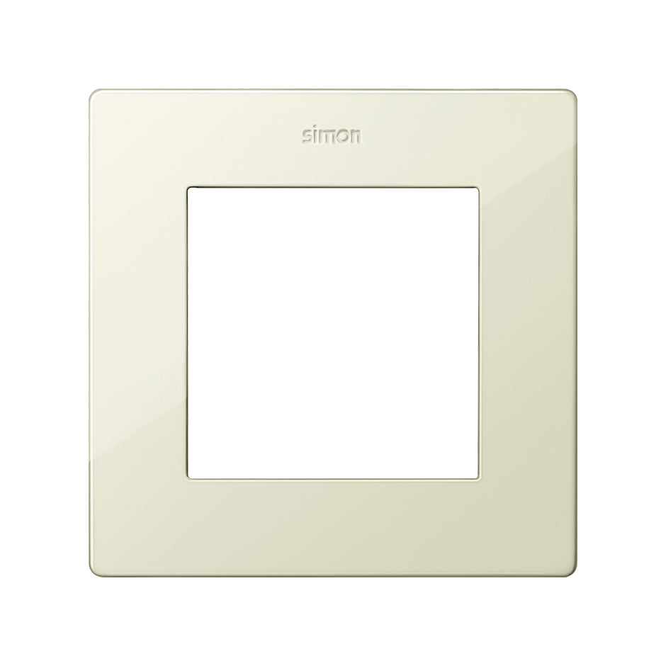 Cadre Simple 1 élément Simon S24 Ivoire
