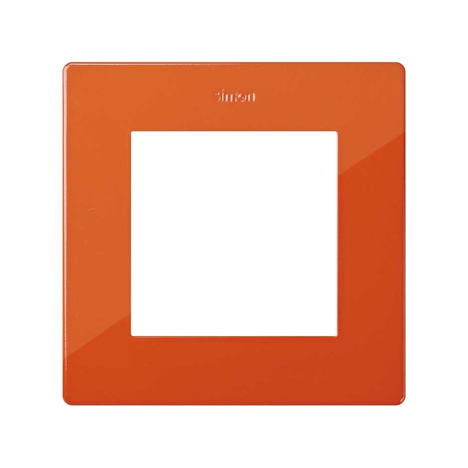 Cadre Simple 1 élément Simon S24 Corail