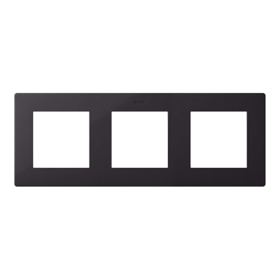 Cadre Triple 3 éléments Simon S24 Graphite