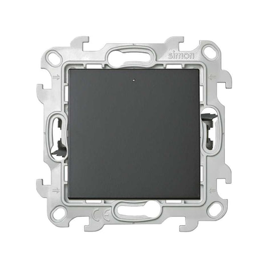 Poussoir à Bascules Lumineux Simon S24 Graphite