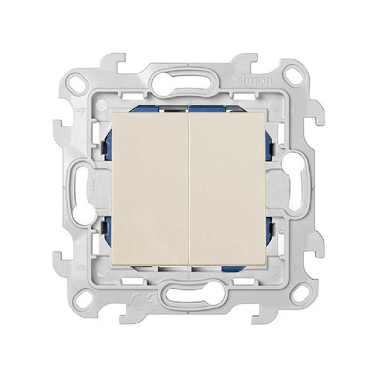 Double Interrupteur Simon S24 Ivoire