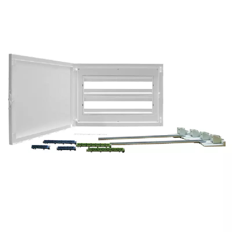 Coffret Modulaire Encastré 48 Modules 2x24 EFAPEL - 60048 2AB