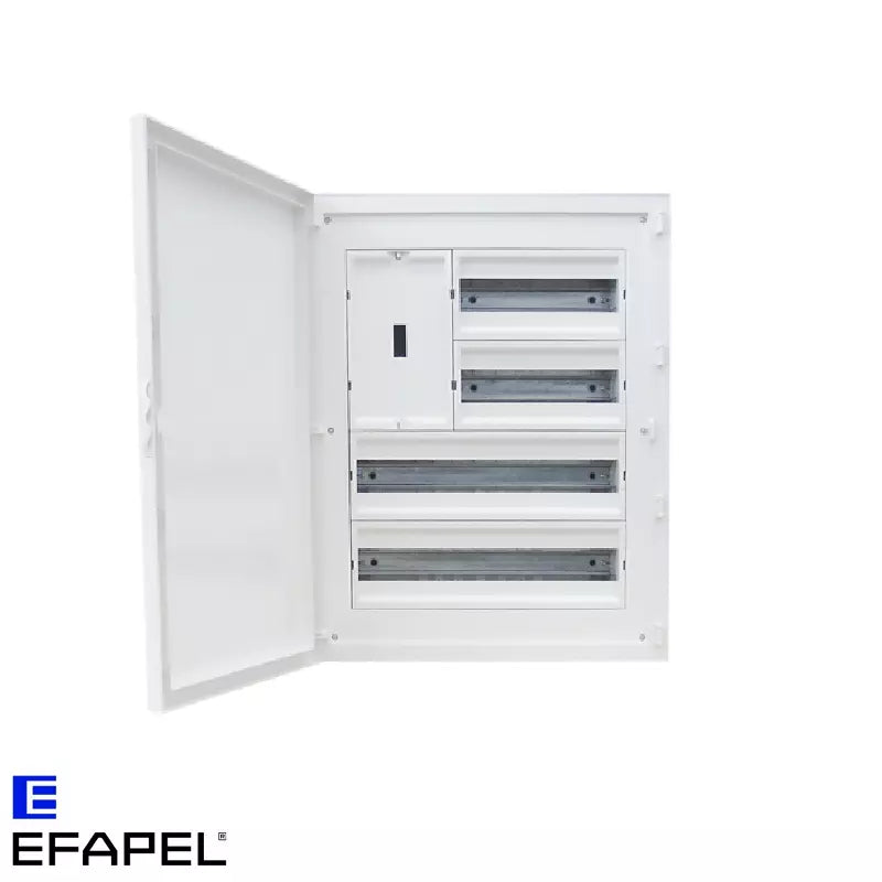Coffret Modulaire Encastré 64 Modules + Disjoncteur (2x12+2x20)+AGCP EFAPEL - 60064 4BB