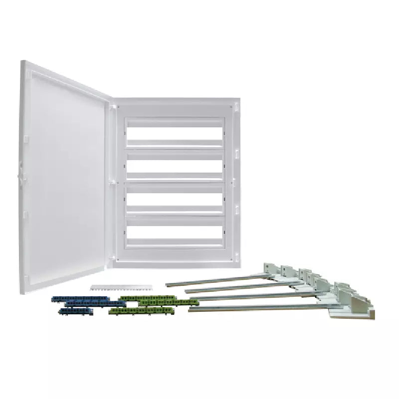 Coffret Modulaire Encastré 80 Modules 4x20 EFAPEL - 60080 4AB