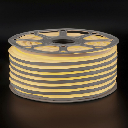 Ruban LED Néon 220V Lumière Jaune 3000K 8W/M (prix pour 1 mètre)