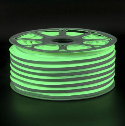 Ruban LED Néon 220V Lumière Verte 8W/M (prix pour 1 mètre)