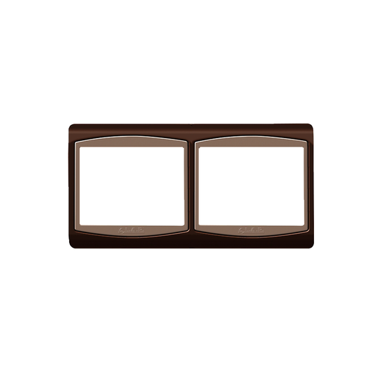 Cadre Horizentale Quadruple 2 éléments LAP Galaxy Marron