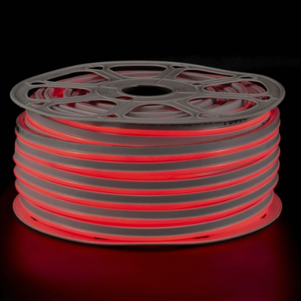 Ruban LED Néon 220V Lumière Rouge 8W/M (prix pour 1 mètre)