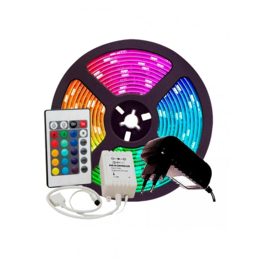 Kit Ruban LED RGB 5 mètres avec Transformateur et Télécommande